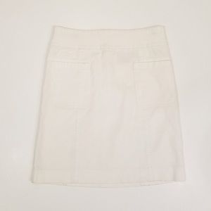 White Tory Burch skirt size 2